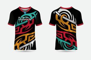 nuovo moderno gli sport maglia design sfondo vettore