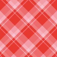 creativo plaid modello nel rosso e rosa colori. 2 vettore