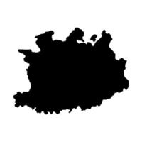 anversa Provincia carta geografica, province di Belgio. vettore illustrazione.
