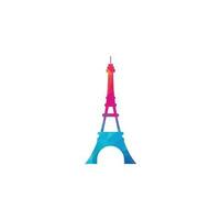 eiffel Torre logo design modello. Parigi logo design. vettore