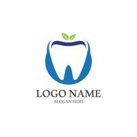 illustrazione vettoriale del modello di logo dentale