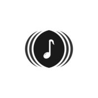 musica Audio logo vettore