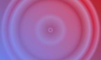 rosso e blu cerchio radiale pendenza astratto sfondo. semplice, sfocatura, brillante, moderno e colorato stile. uso per homepage, sfondo, sfondo, coperchio, manifesto, bandiera o aviatore vettore
