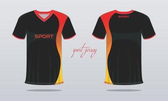 gli sport maglia e maglietta modello gli sport maglia design. gli sport design per calcio da corsa gioco vettore