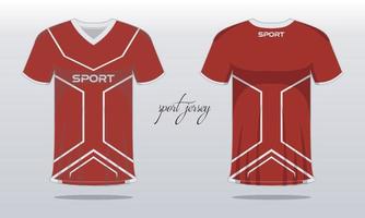 gli sport maglia e maglietta modello gli sport maglia design. gli sport design per calcio da corsa gioco vettore