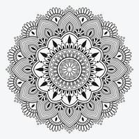 ornamenti lusso mandala design vettore