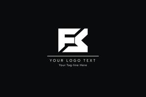 fs lettera logo design. creativo moderno f S lettere icona vettore illustrazione.