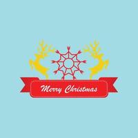 Natale logo design Immagine illustrazione vettore