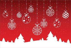 Natale e nuovo anno tipografici su rosso sfondo con oro luccichio struttura. vettore illustrazione per d'oro bagliore sfondo. natale carta. vettore illustrazione