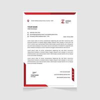 professionale creativo aziendale pulito attività commerciale carta intestata modello vettore