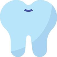 denti dente assistenza sanitaria medico - piatto icona vettore