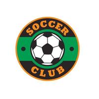 simpatico calcio club logo vettore