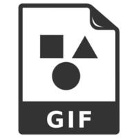 nero e bianca icona immagine file formato vettore