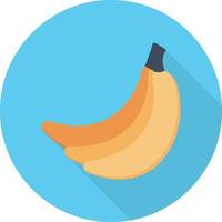 illustrazione vettoriale di banana su uno sfondo simboli di qualità premium. icone vettoriali per il concetto e la progettazione grafica.