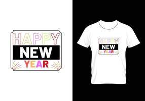 migliore tipografia Natale e contento nuovo anno maglietta design vettore