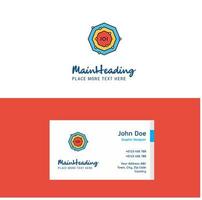 piatto chimico bonding logo e visitare carta modello busienss concetto logo design vettore