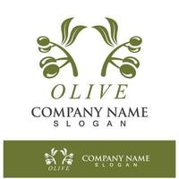 extra vergine oliva olio logo design vettore