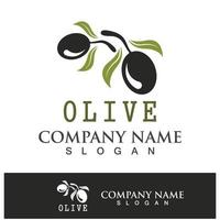 extra vergine oliva olio logo design vettore