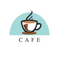 caffè logo vettore gratuito vettore