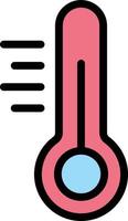 illustrazione del design dell'icona del vettore del termometro