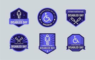 giorno della raccolta di etichette disabili