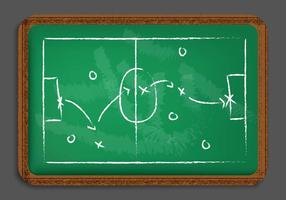 Vettore del playbook della lavagna