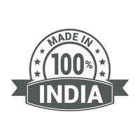 India francobollo design vettore