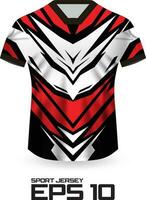 da corsa maglia camicia design concetto per gli sport squadra uniforme vettore