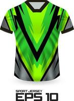 da corsa maglia camicia design concetto per gli sport squadra uniforme vettore