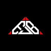 ejb lettera logo creativo design con vettore grafico, ejb semplice e moderno logo nel il giro triangolo forma.