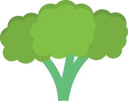 illustrazione vettoriale di broccoli su uno sfondo. simboli di qualità premium. icone vettoriali per il concetto e la progettazione grafica.
