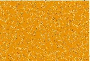 copertina vettoriale giallo chiaro, arancione con macchie.