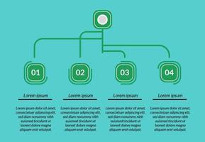 attività commerciale dati Infografica vettore modello opera, marketing passo su tavola cartello isolato bandiera elegante semplice diagramma cerchio idea grafico