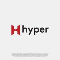 moderno creativo lettera h vettore logo design. minimalista h elegante monogramma iniziale basato icona, semplice lettera h logo vettore