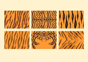 Vettori del modello a strisce della tigre gratis