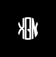 xqn lettera logo astratto creativo design. xqn unico design vettore