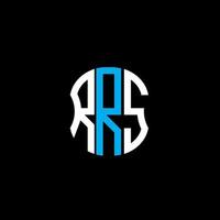 rr lettera logo astratto creativo design. rr unico design vettore