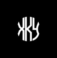 xky lettera logo astratto creativo design. xky unico design vettore