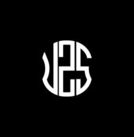 uzs lettera logo astratto creativo design. uzs unico design vettore