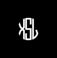 xl lettera logo astratto creativo design. xl unico design vettore