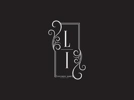 lettera li logo icona, iniziali li I l lusso logo Immagine design vettore