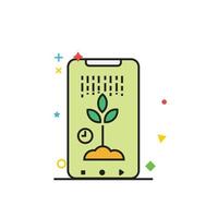 inteligente agricoltura icona, agricoltura, ecologia, digitale. molto adatto per siti web, applicazioni e altri. vettore