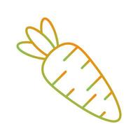 icona vettore carota