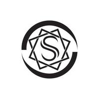 lettera S attività commerciale aziendale astratto unità vettore logo design modello