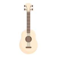 latino ukulele icona cartone animato vettore. acustico arte vettore