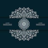 mandala ornamenti design modello gratuito Scarica vettore