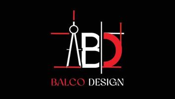 bd architettura logo bd disegno logo vettore