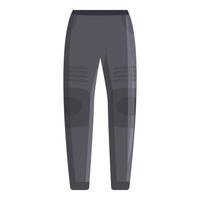 motociclista pantaloni icona cartone animato vettore. motociclo attrezzatura vettore