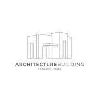 architettonico e costruzione design logo vettore