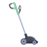 trimmer icona cartone animato vettore. prato giardino vettore